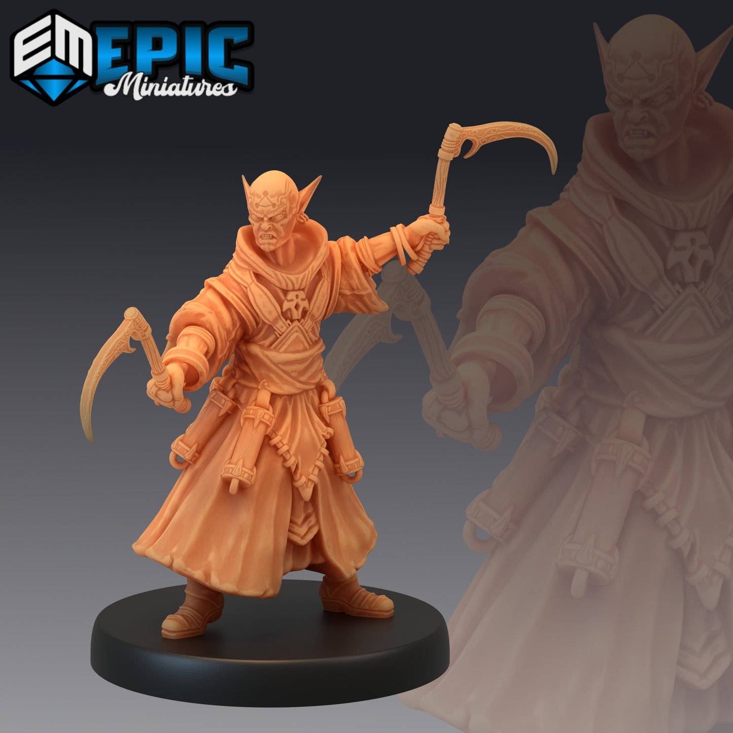 Vampire Blood Mage Series - Epic Miniatures | Medium | Undead, Masculine