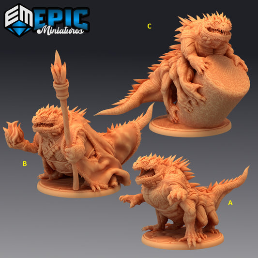 Basilisk Classic Series - Epic Miniatures | Large | Lizards, Masculine