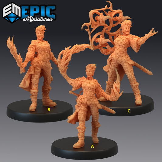 Guild Mage Series - #46 Guild of Thieves - Epic Miniatures | Medium | Human, Feminine