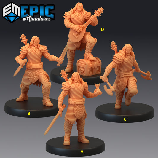 Mercenary Series - #46 Guild of Thieves - Epic Miniatures | Medium | Human, Masculine