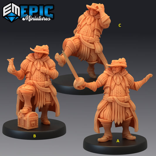 Noble Human Series - #46 Guild of Thieves - Epic Miniatures | Medium | Human, Masculine