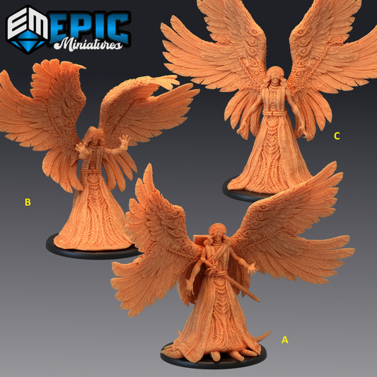 Corrupted Seraphim Series - #47 Deadly Sins - Epic Miniatures | Large | Humanoids, Feminine, Winged