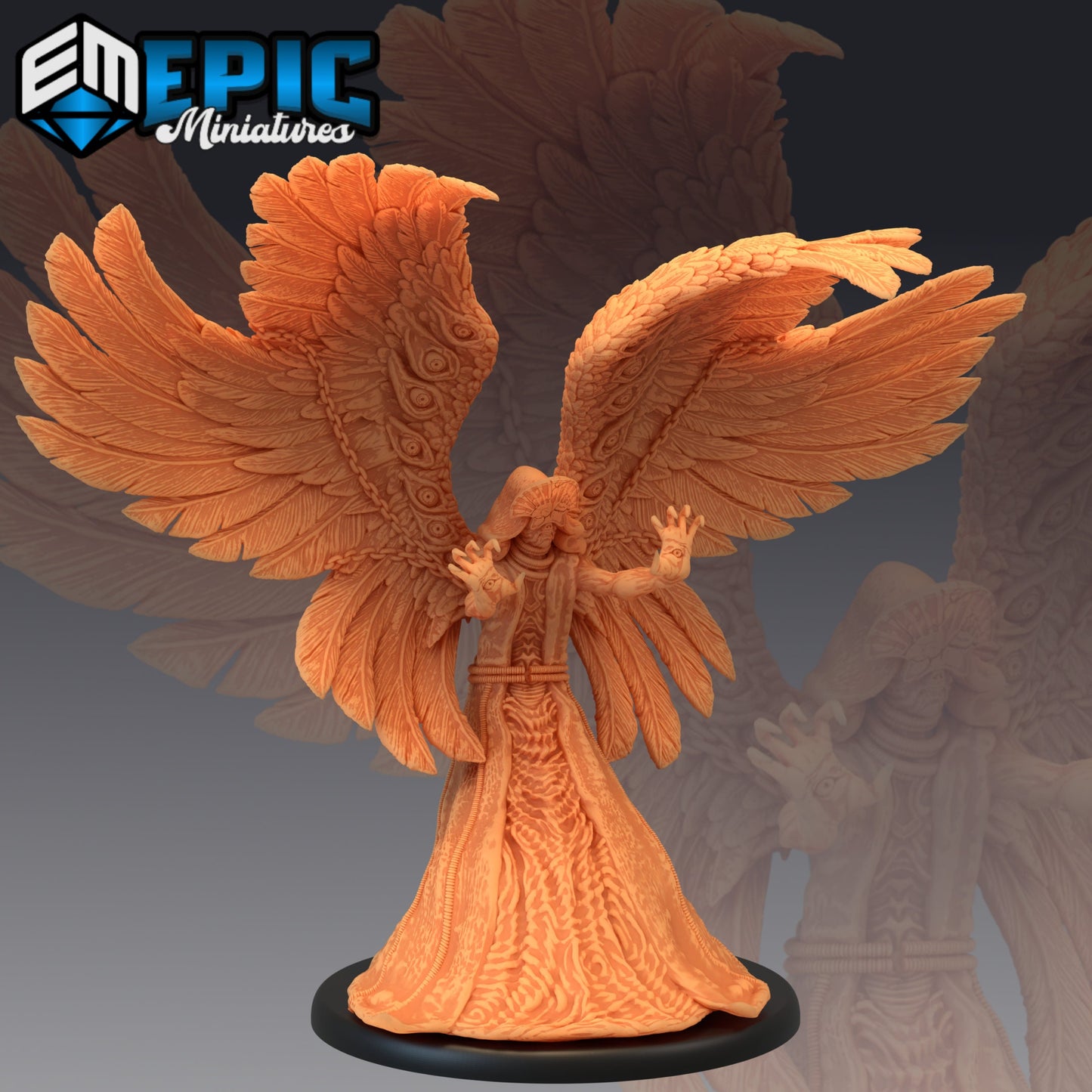 Corrupted Seraphim Series - #47 Deadly Sins - Epic Miniatures | Large | Humanoids, Feminine, Winged