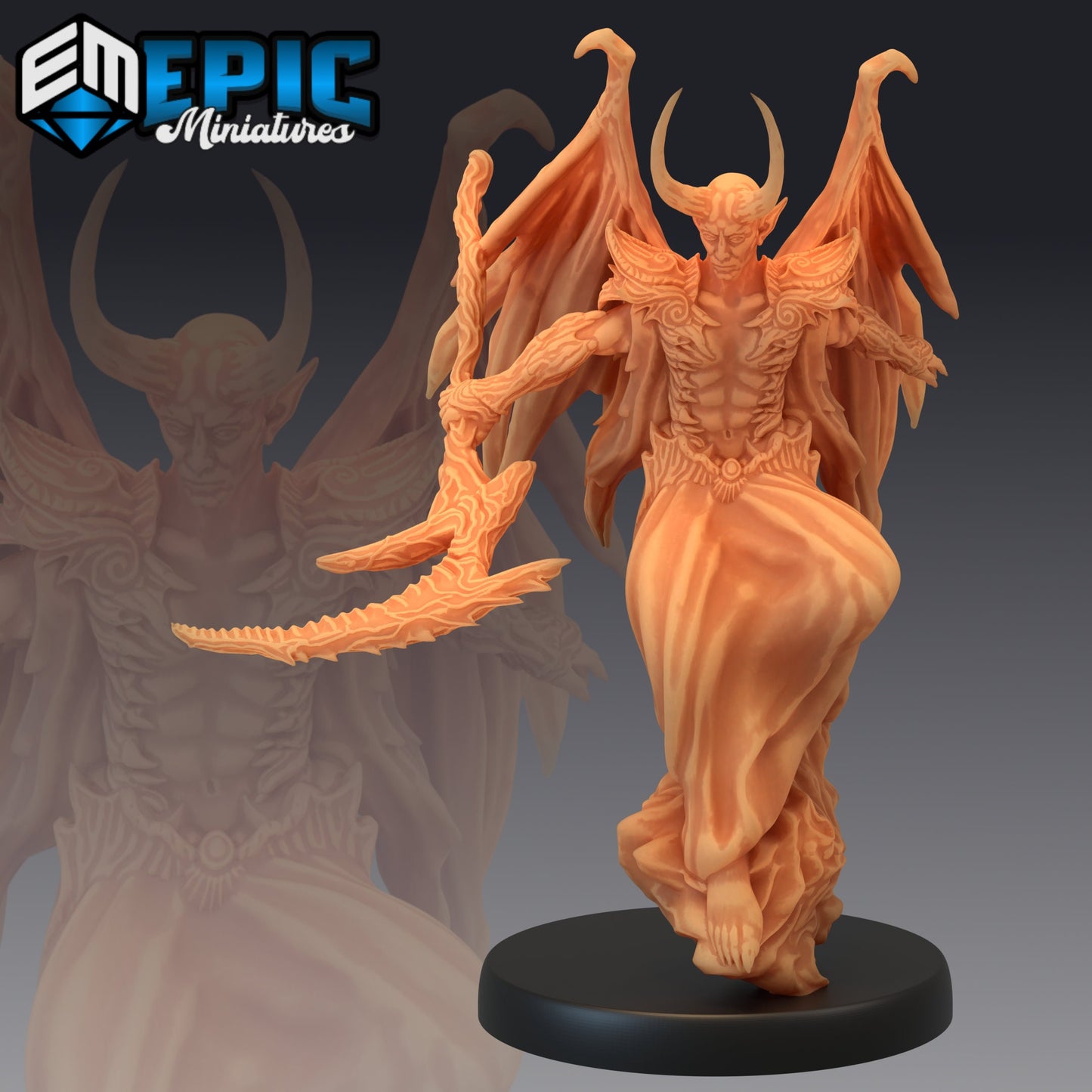 Devil Duke Series - Epic Miniatures | Medium | Beast, Masculine, Winged