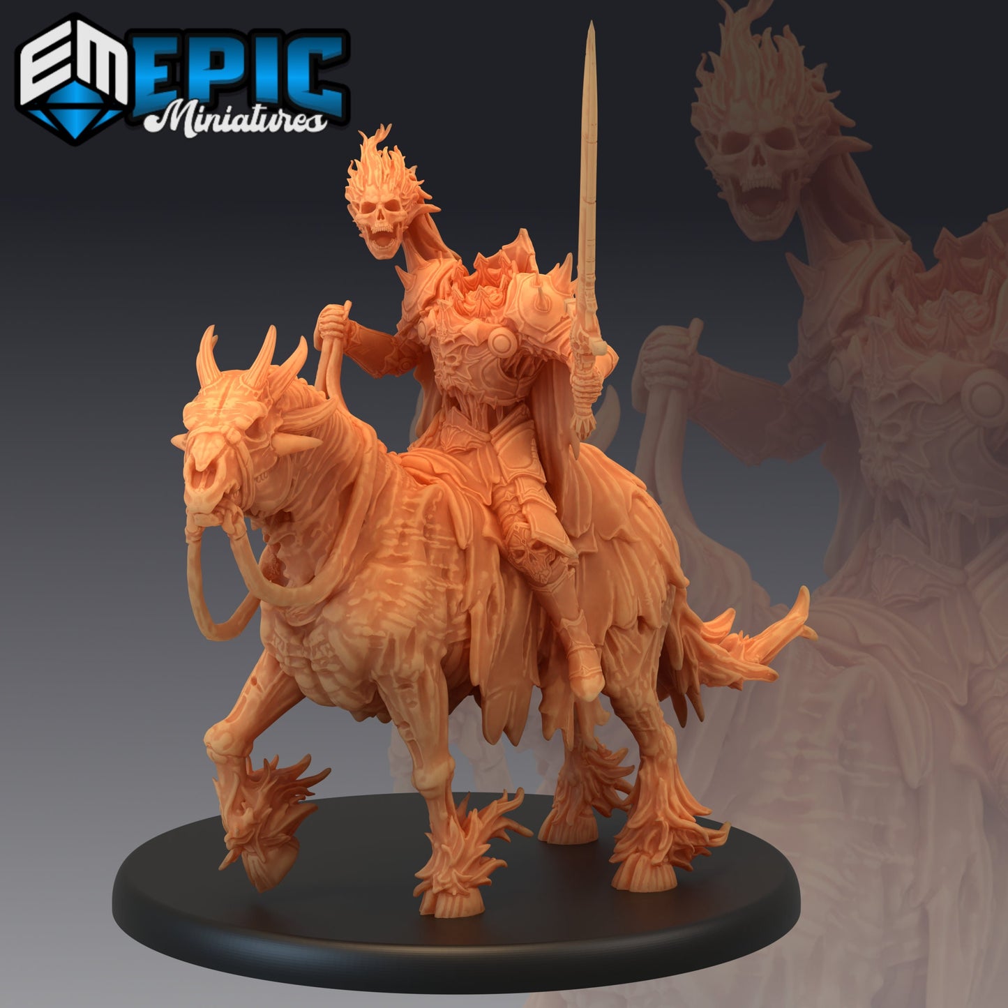 Dullahan Series - Epic Miniatures | Large | Humanoids, Masculine