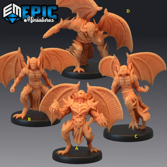 Winged Devil Army Series - #47 Deadly Sins - Epic Miniatures | Medium | Beast, Masculine, Winged