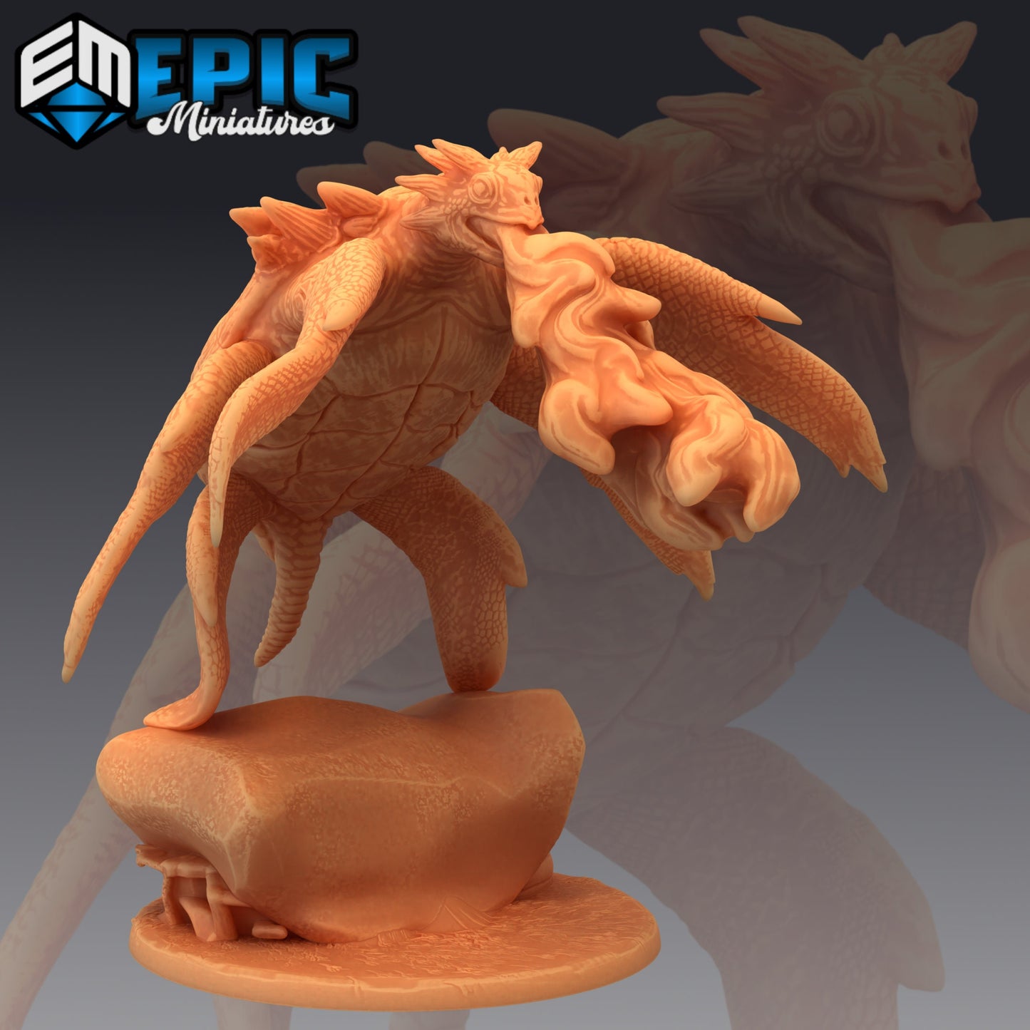 Giant Sea Turtle Series - Epic Miniatures | Large | Beast, Masculine