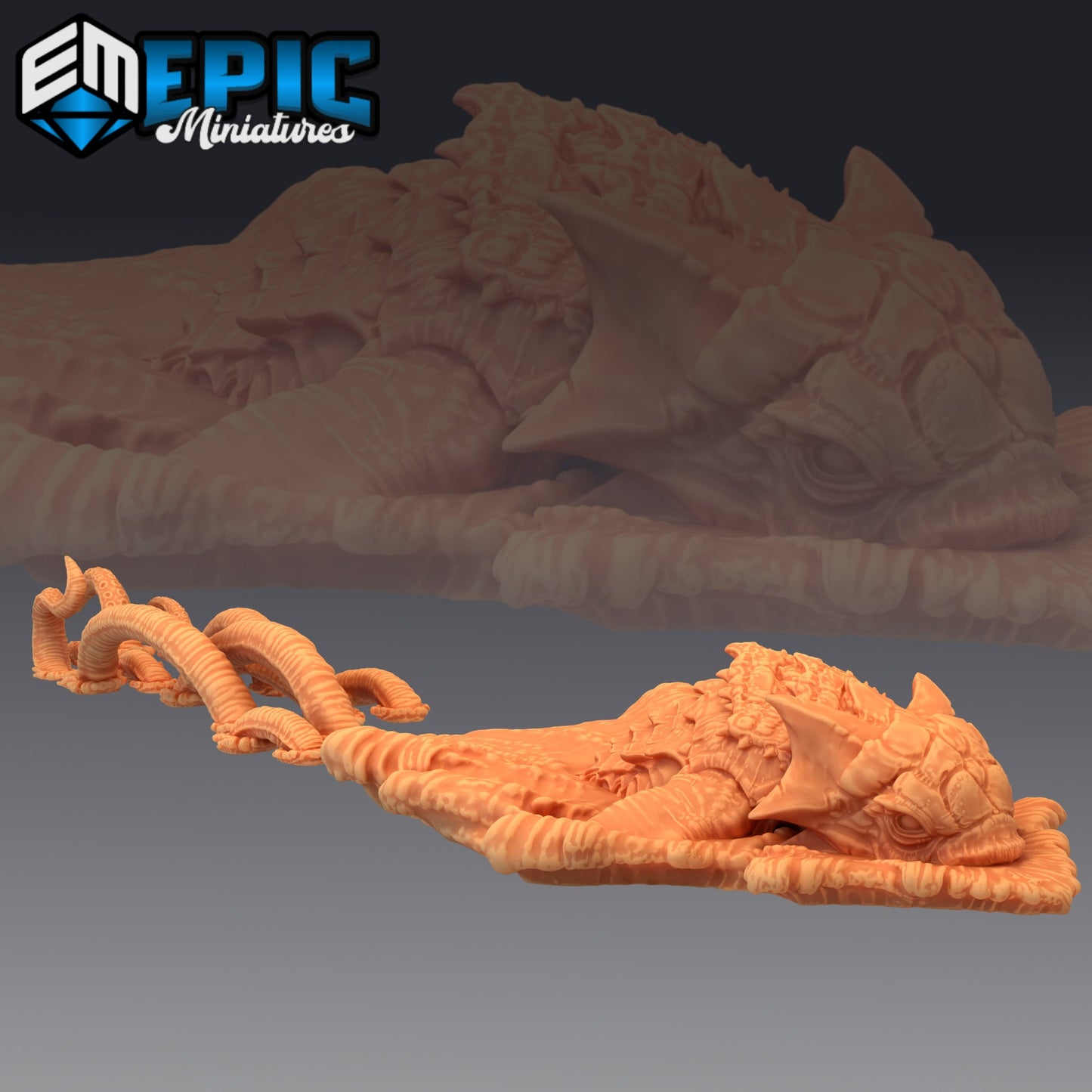 Kraken Classic Series - #49 Treasure Hunt - Epic Miniatures | Gargantuan | Beast, Masculine