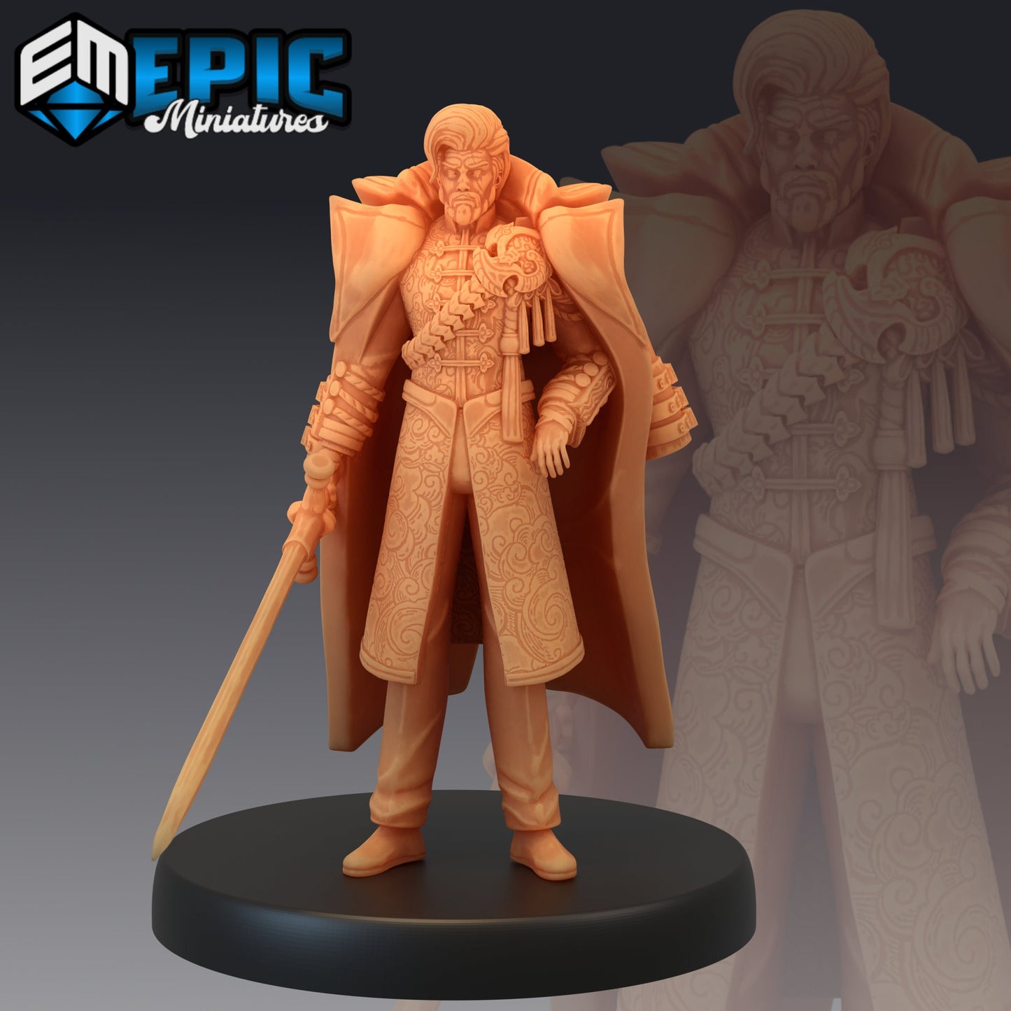 Marine Admiral Series - Epic Miniatures | Medium | Human, Masculine