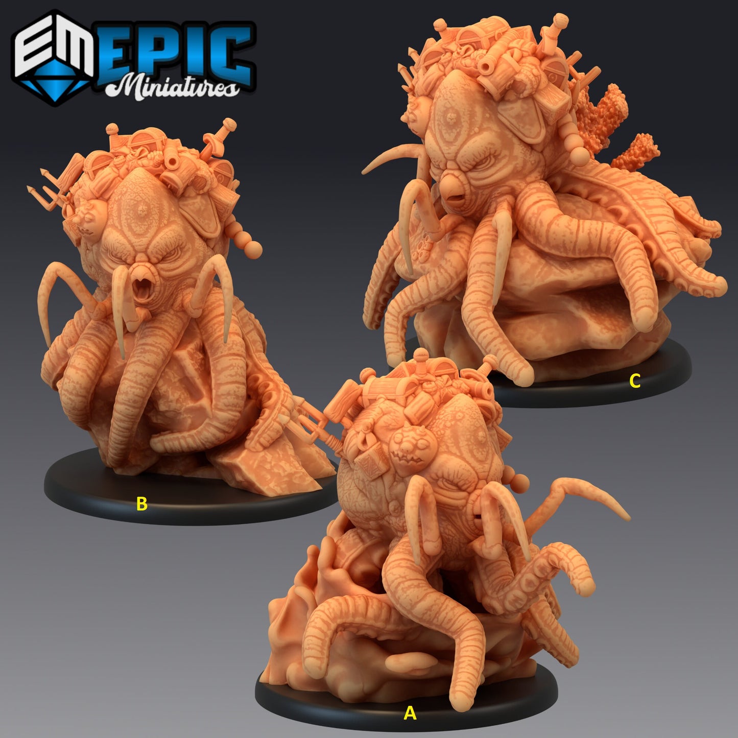 Morkoth Series - Epic Miniatures | Large | Aberration, Masculine