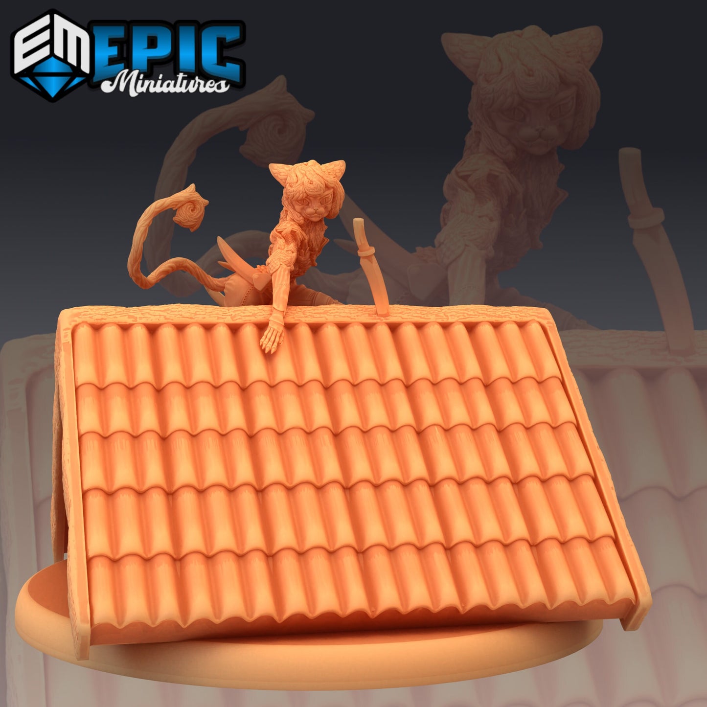 Cat Thief Series - #46 Guild of Thieves - Epic Miniatures | Medium | Humanoids, Feminine