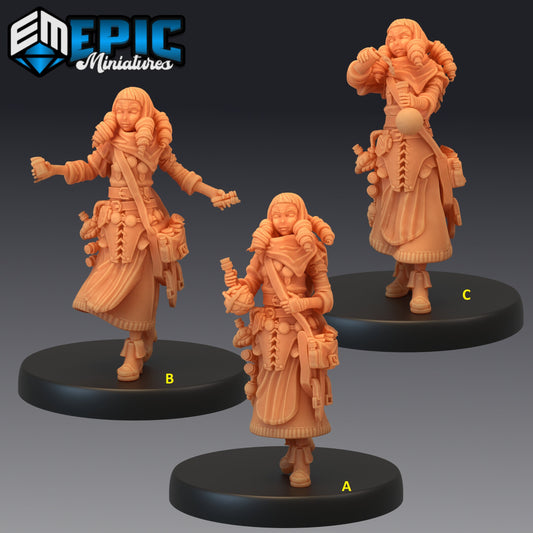 Female Alchemist Series - #46 Guild of Thieves - Epic Miniatures | Medium | Human, Feminine