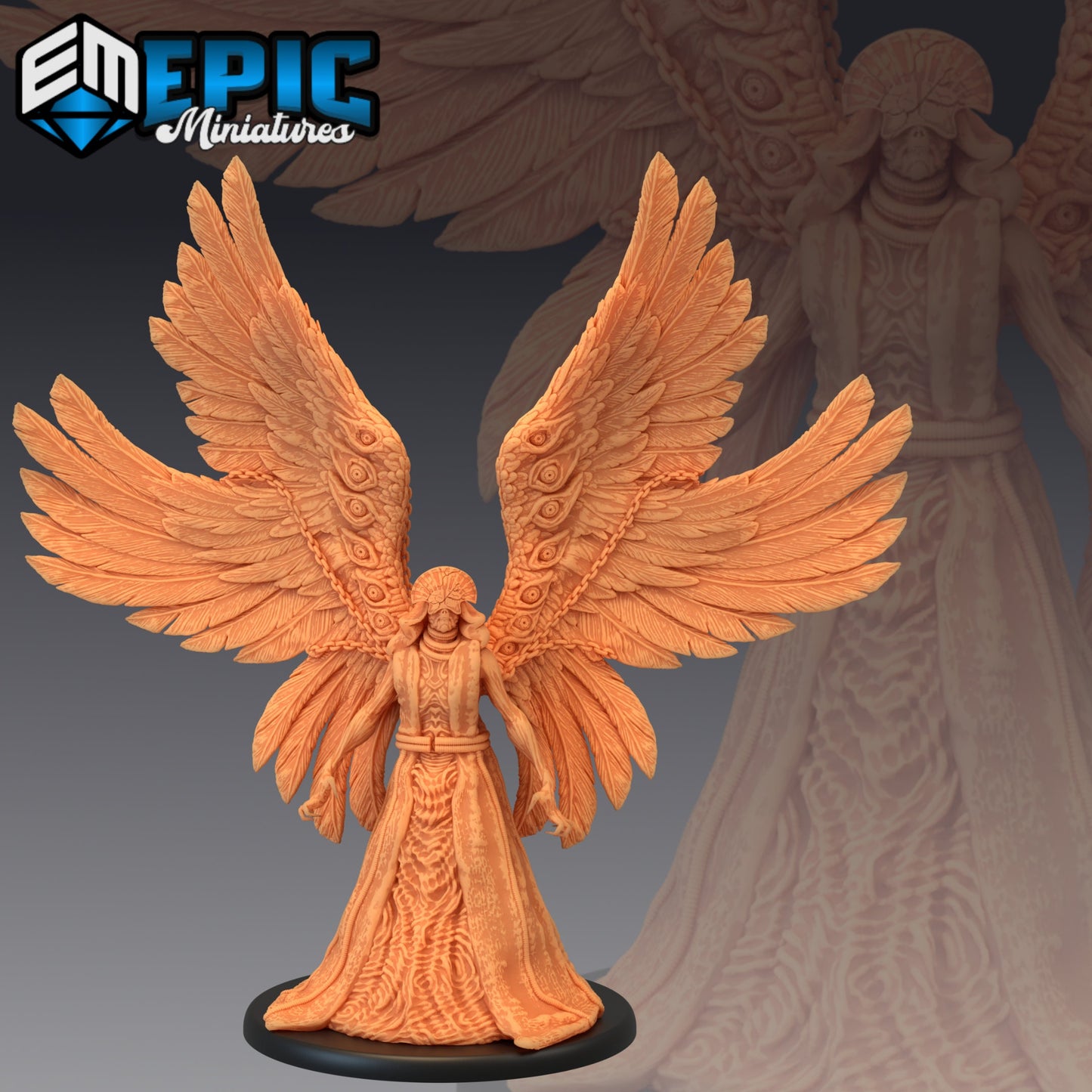 Corrupted Seraphim Series - #47 Deadly Sins - Epic Miniatures | Large | Humanoids, Feminine, Winged