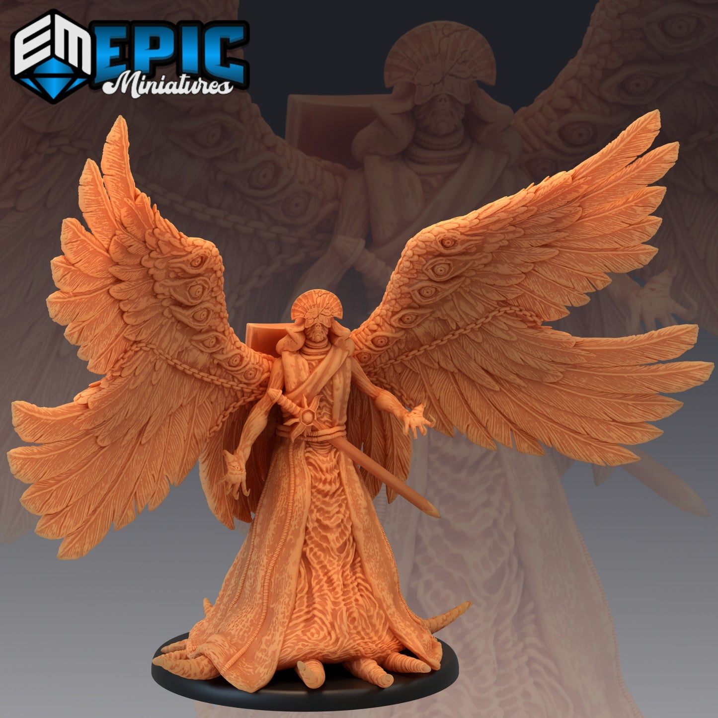 Corrupted Seraphim Series - #47 Deadly Sins - Epic Miniatures | Large | Humanoids, Feminine, Winged