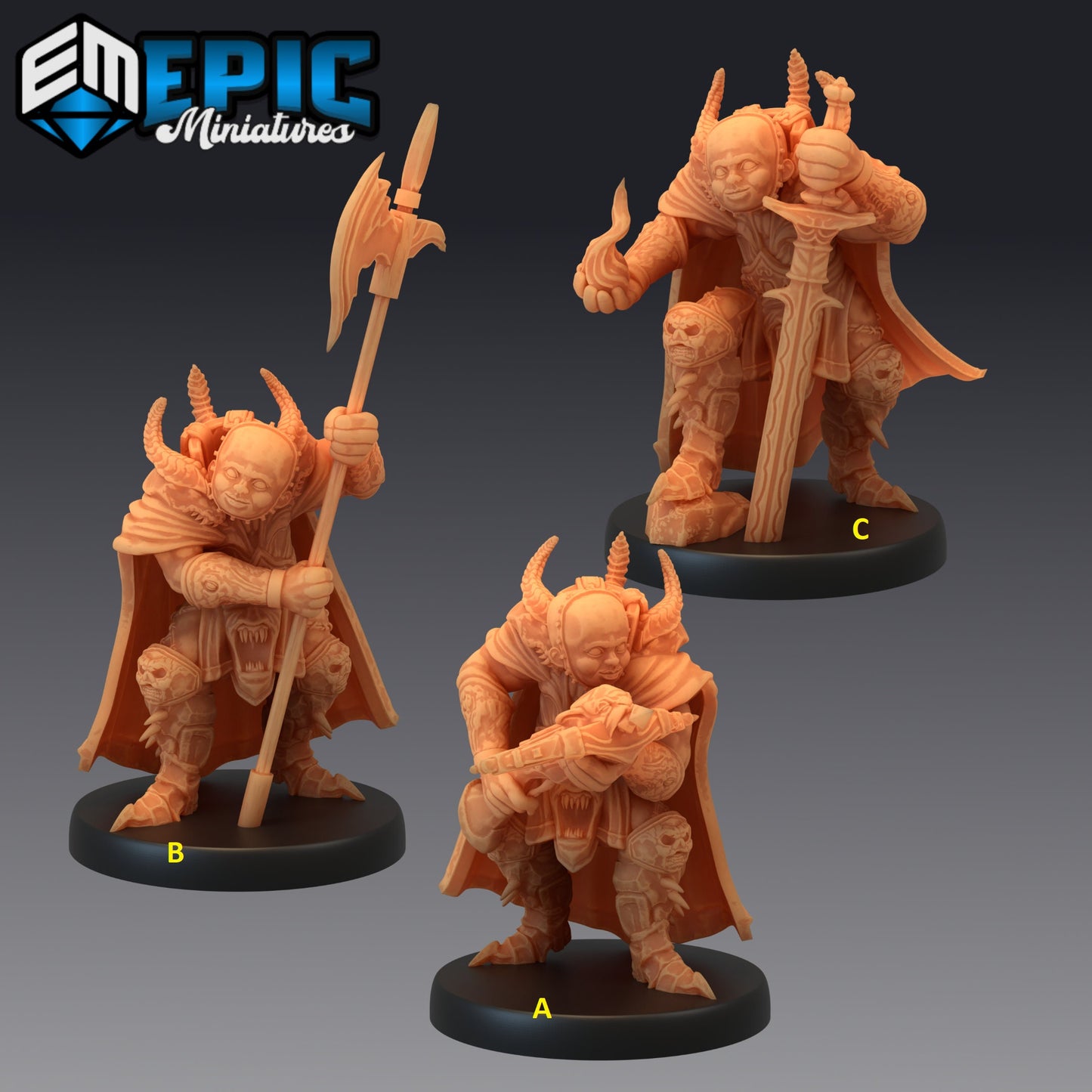 Legion Devil Series - #47 Deadly Sins - Epic Miniatures | Medium | Humanoids, Masculine