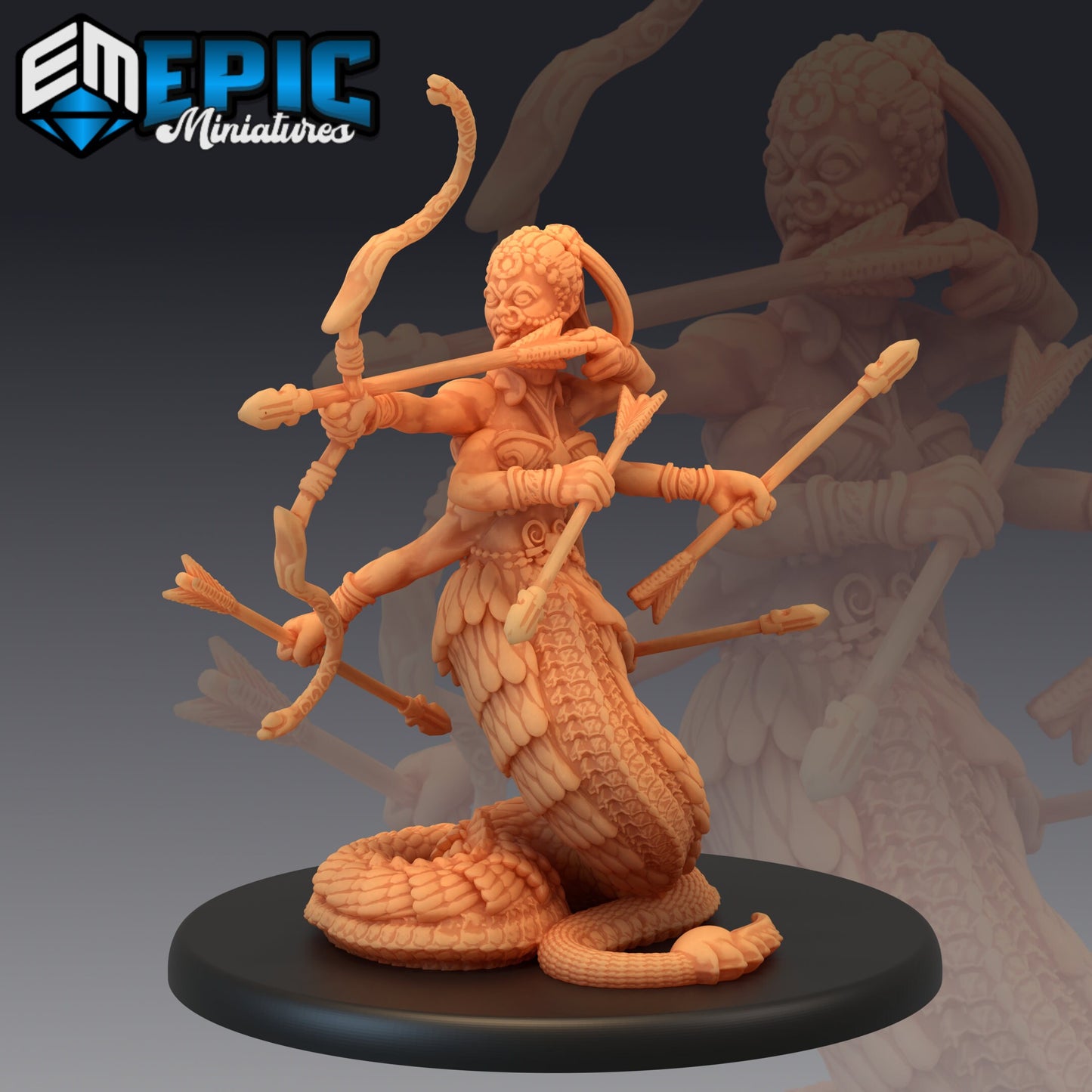 Marilith Series - #47 Deadly Sins - Epic Miniatures | Large | Beast, Feminine