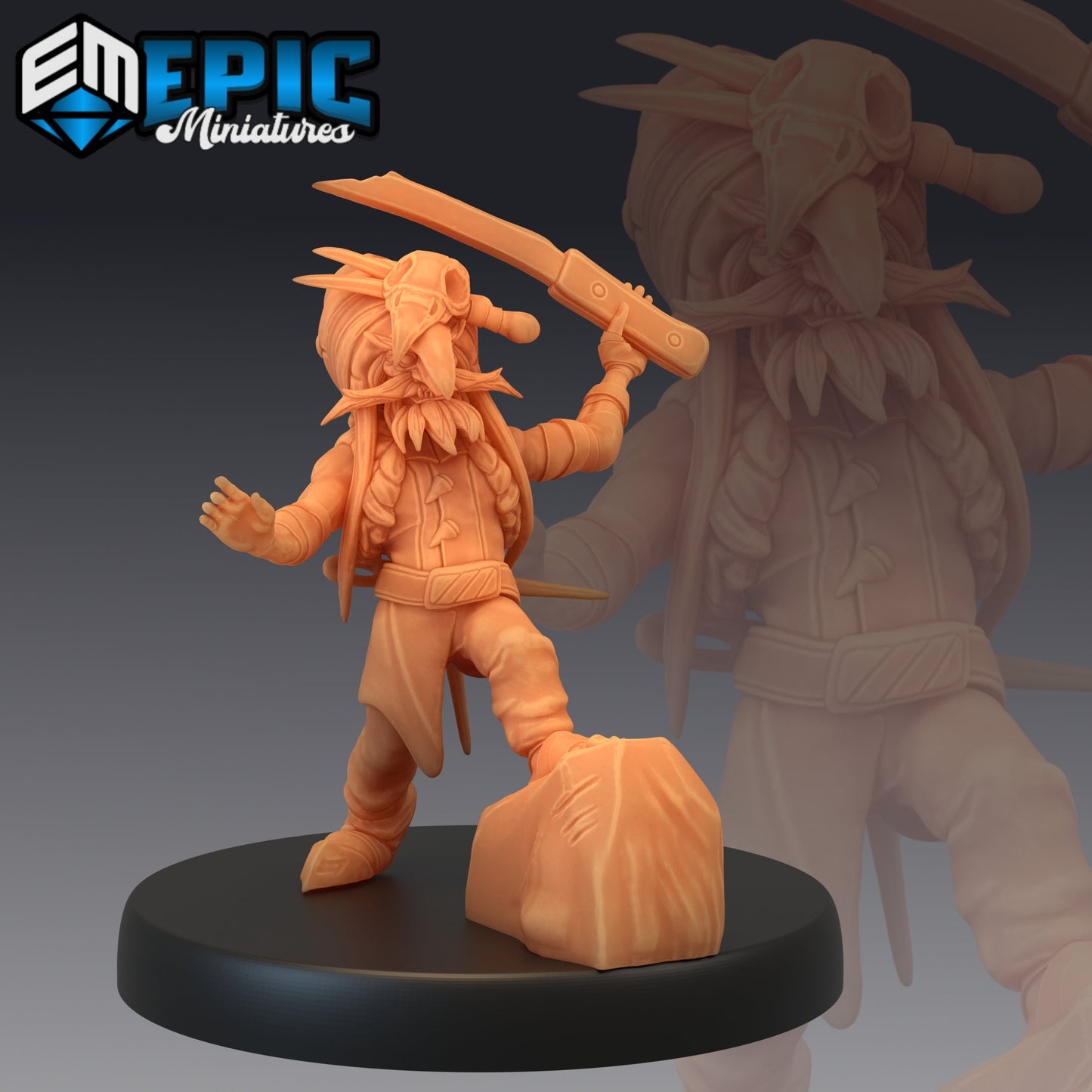 Goblin Redcap Series - #48 Extra Monsters Pack - Epic Miniatures | Small | Goblinoids, Masculine
