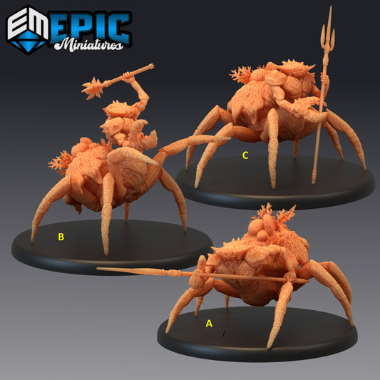 Crab People Series - Epic Miniatures | Large | Beast, Masculine