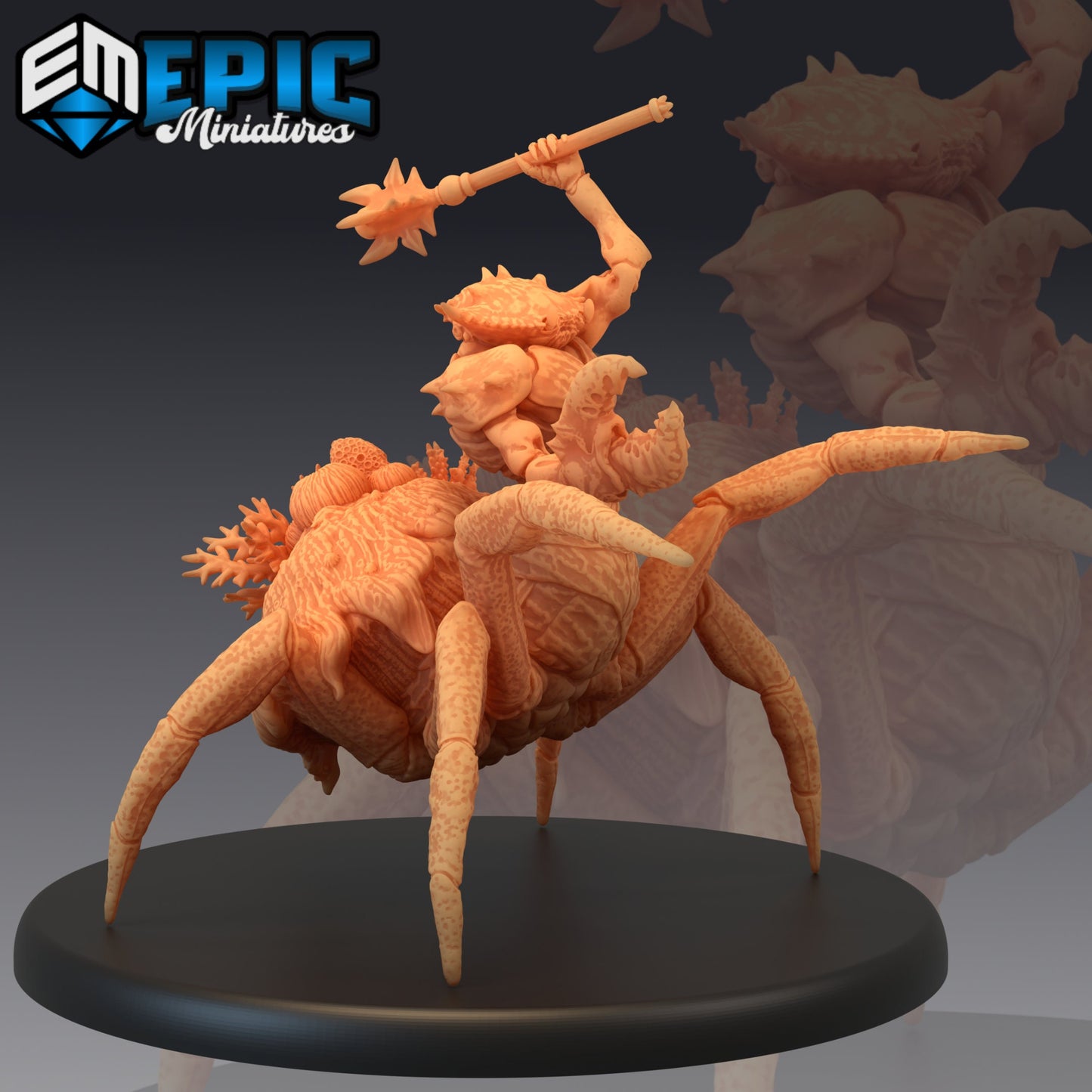 Crab People Series - Epic Miniatures | Large | Beast, Masculine
