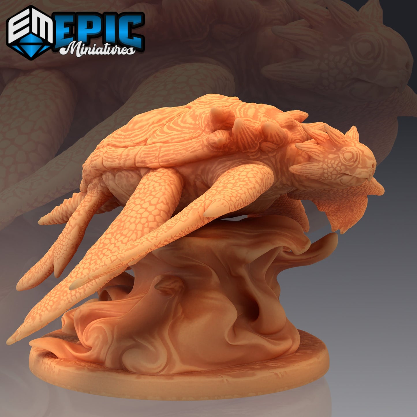 Giant Sea Turtle Series - Epic Miniatures | Large | Beast, Masculine