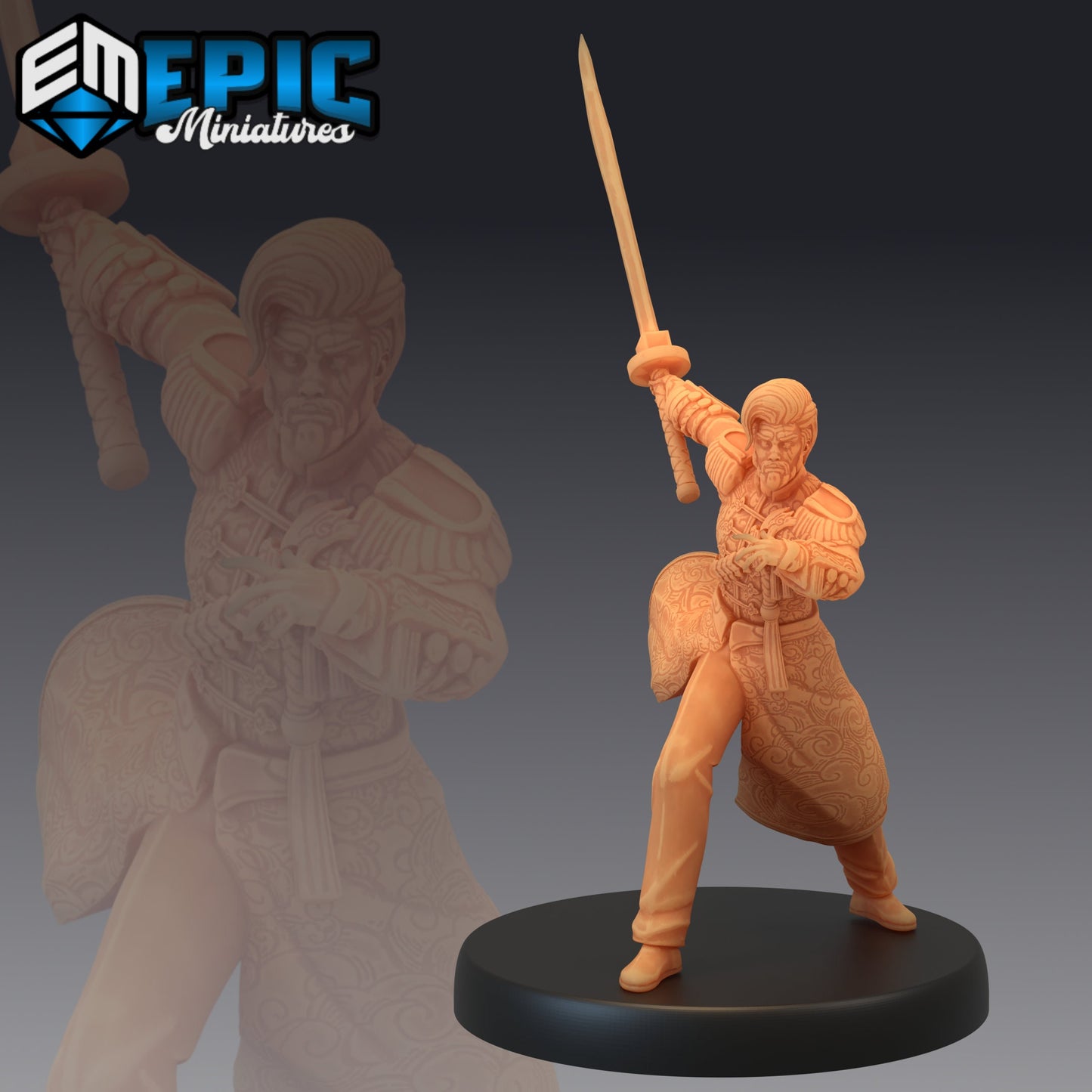 Marine Admiral Series - Epic Miniatures | Medium | Human, Masculine