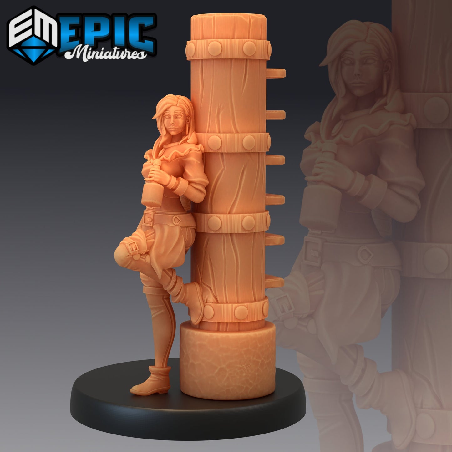 Pirate Female Series - Epic Miniatures | Medium | Human, Feminine