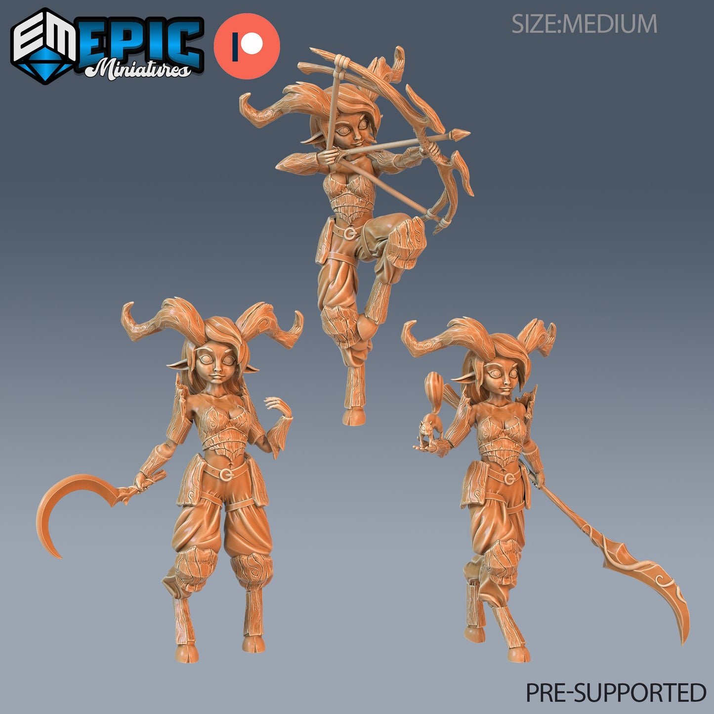 Satyr Girl Series
