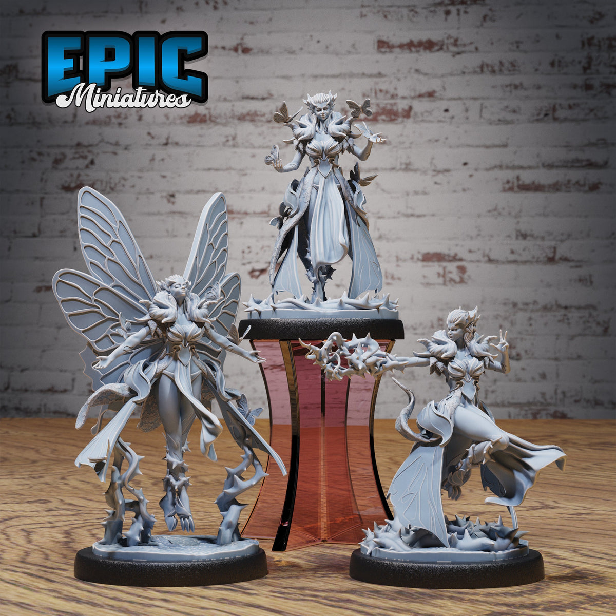 Bearded Insectoid Butterfly Fairy Series - Epic Miniatures | Insectoid | Feminine | Fair ...