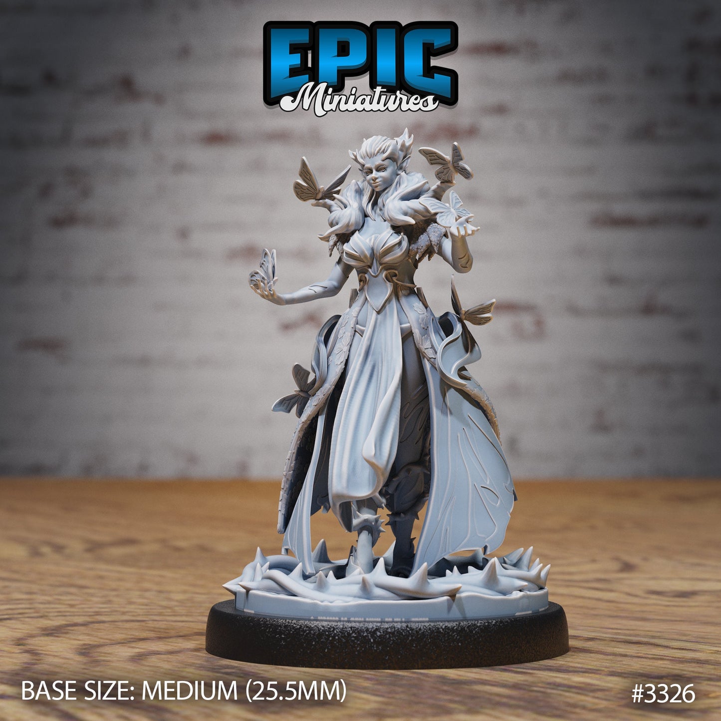 Butterfly Fairy Series - Epic Miniatures | Insectoid | Feminine | Fairy | Winged | Medium