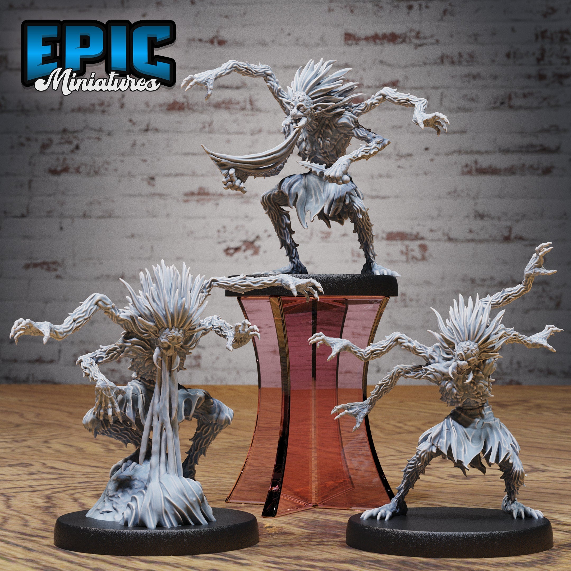 Bearded Insectoid Spider Folk Series - #79 Insectoid Jungle - Epic Miniatures | Insectoi ...