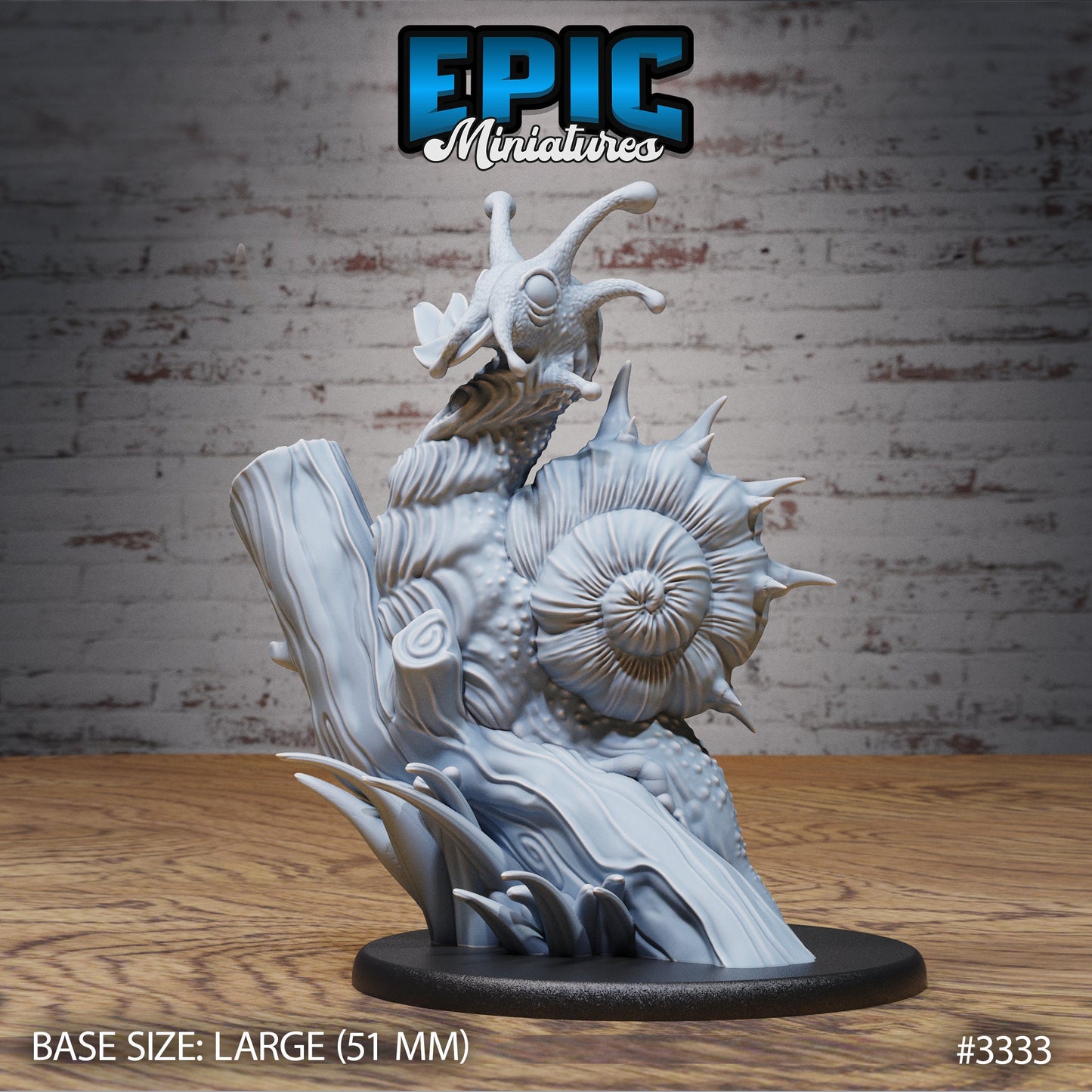 Giant Jungle Snail Series - Epic Miniatures | Insectoid | Snail | Large