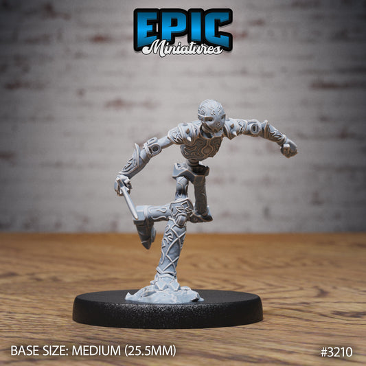 Stripped War Construct Series - #77 Steam Constructs - Epic Miniatures | Construct | Humanoids | Weapons | Masculine | Medium