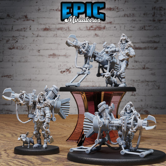 Artificer Flynn Series - Epic Miniatures | Human | Masculine | Weapon | Medium