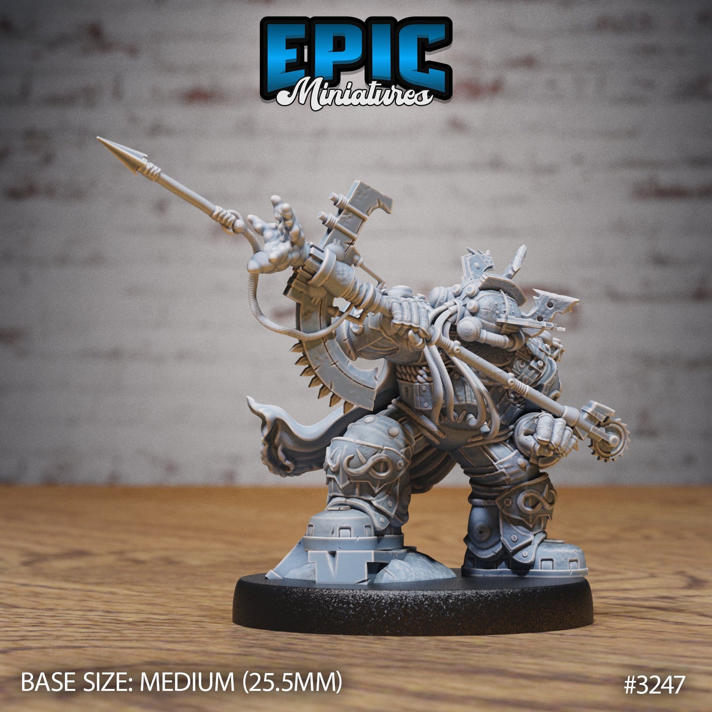 Diving Dwarf Adventurer Series - Epic Miniatures | Human | Diver | Weapon | Underwater | Medium