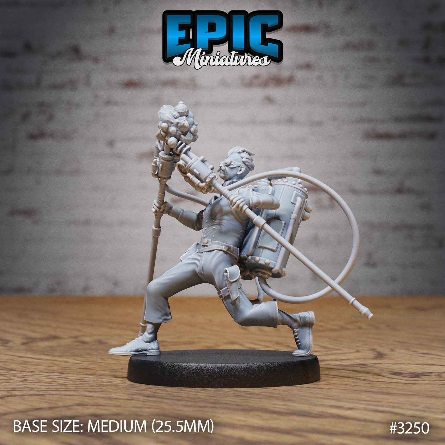 Inventor Joseph Series - Epic Miniatures | Human | Inventor | Scientist | Masculine | Medium