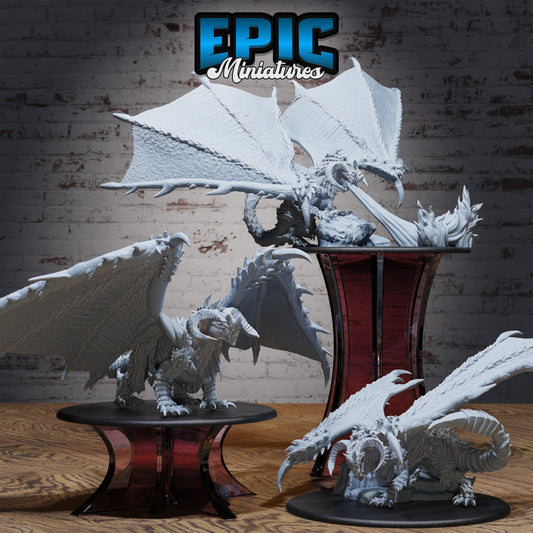Calamity Dragon Series - Epic Miniatures | Winged Dragon | Gargantuan