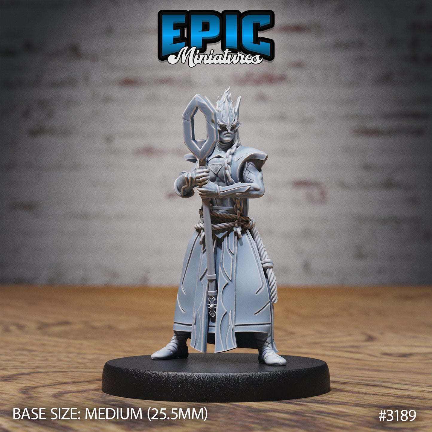 Hunters Guild Elven Red Mage Series - Epic Miniatures | Human | Masculine | Elven | Medium