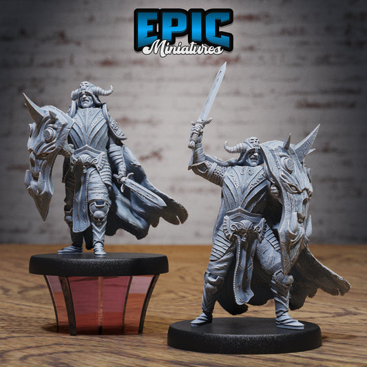 Hunters Guild Drake Knight Series - #76 Dragons Reign - Epic Miniatures | Human| Masculine | Dragon Rider