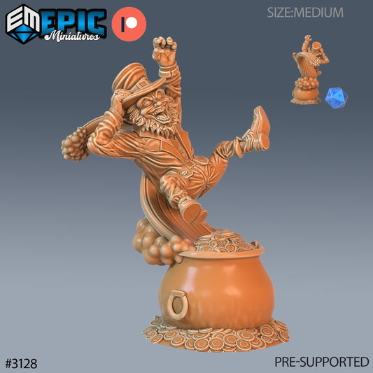 Leprechaun Series - Epic Miniatures | Leprechaun | Gnome | Masculine | Medium