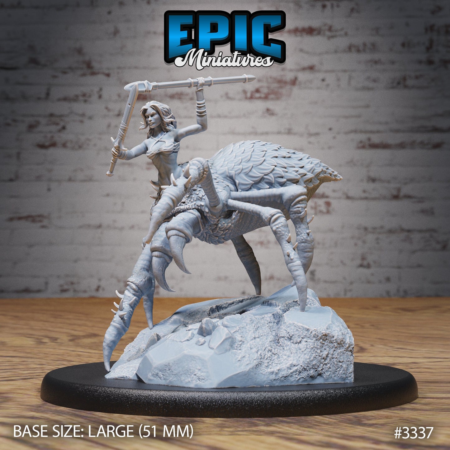 Arachne Spider Lady Series - #79 Insectoid Jungle - Epic Miniatures | Insectoid | Humanoid | Feminine | Weapons | Large