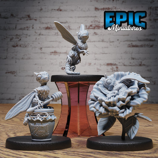 Beegon Wyrmling Series - Epic Miniatures | Insectoid | Winged | Medium