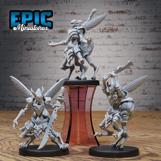 Insect Warrior Series - #79 Insectoid Jungle - Epic Miniatures | Insectoid | Winged | Medium