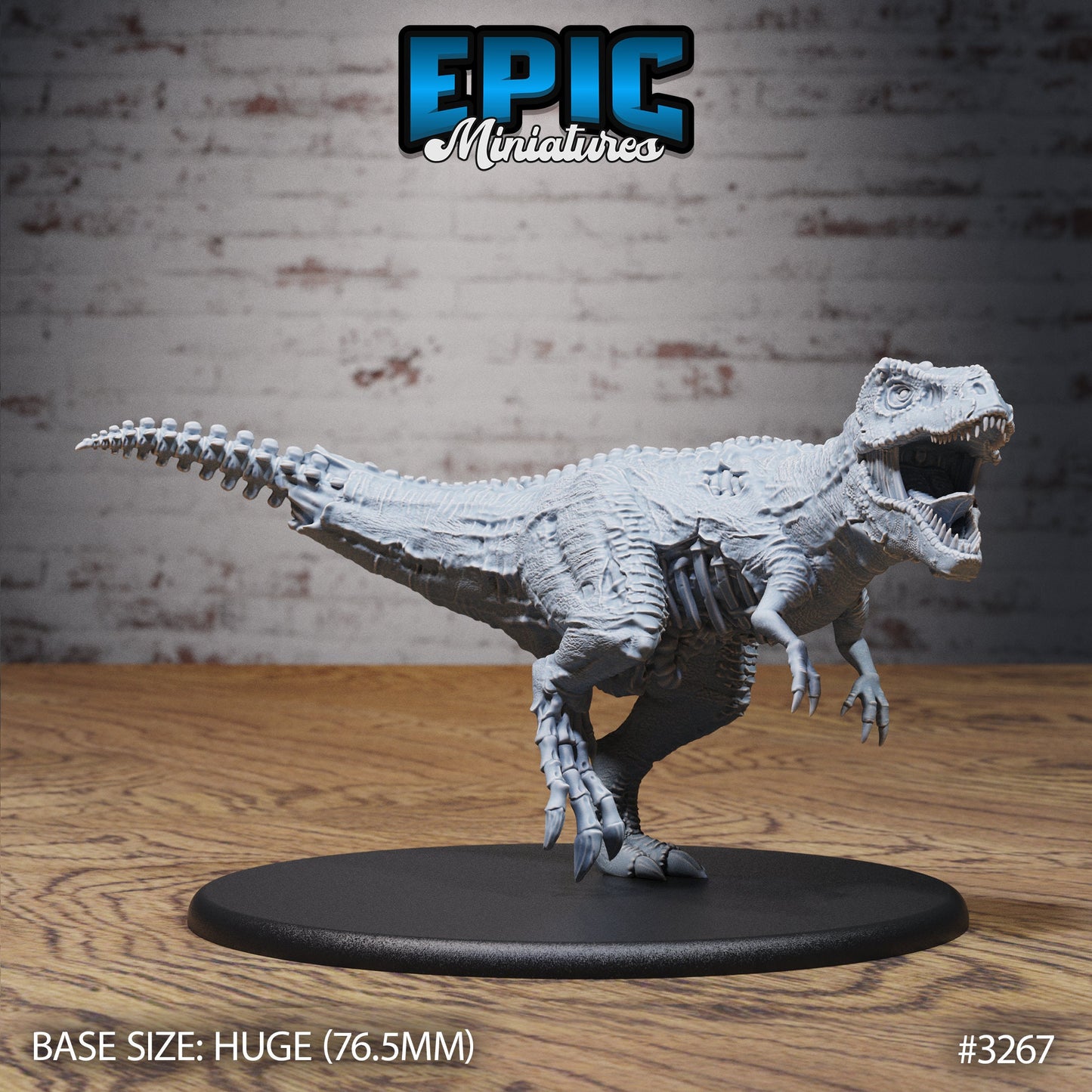 Zombie T-Rex Series - Epic Miniatures | T-Rex | Dinosaur | Huge