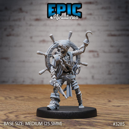 Undead Pirate Crew Series - Epic Miniatures | Undead | Pirate |Weapons | Medium