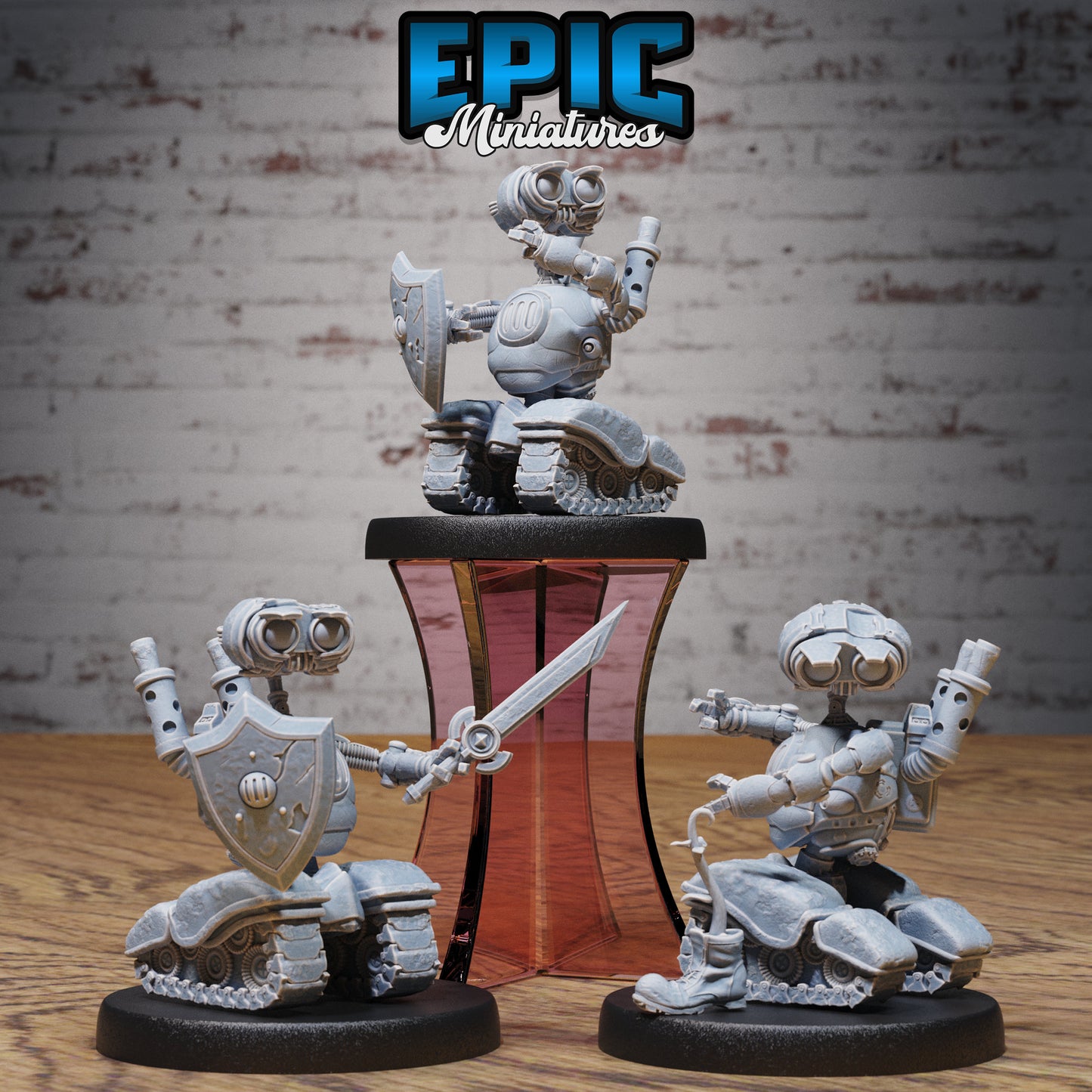 Trash Burner Automation Series - #77 Steam Inventions - Epic Miniatures | Construct | Robotic | Weapons | Medium