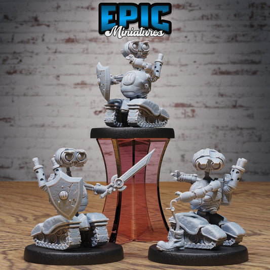 Trash Burner Automation Series - #77 Steam Inventions - Epic Miniatures | Construct | Robotic | Weapons | Medium
