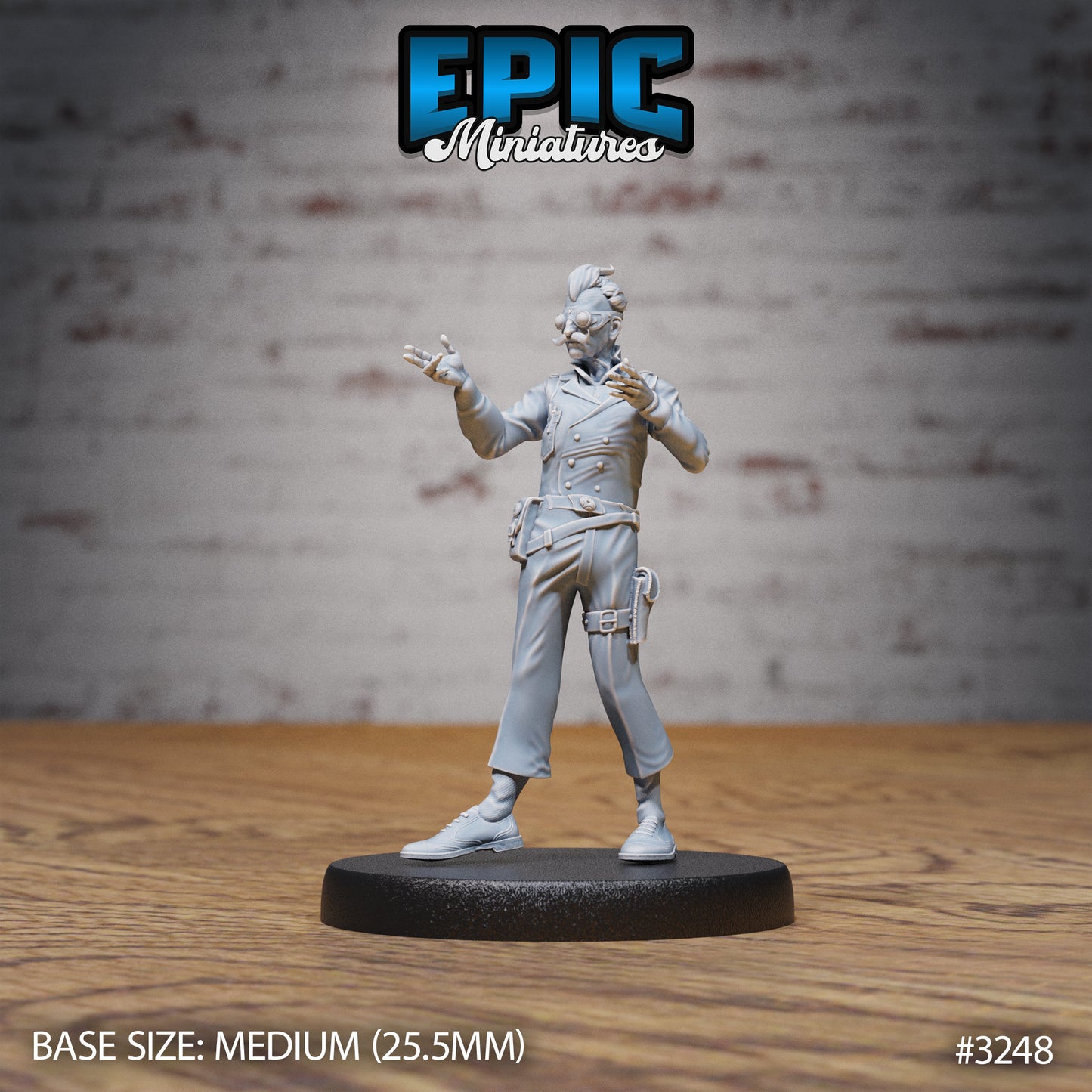 Inventor Joseph Series - Epic Miniatures | Human | Inventor | Scientist | Masculine | Medium