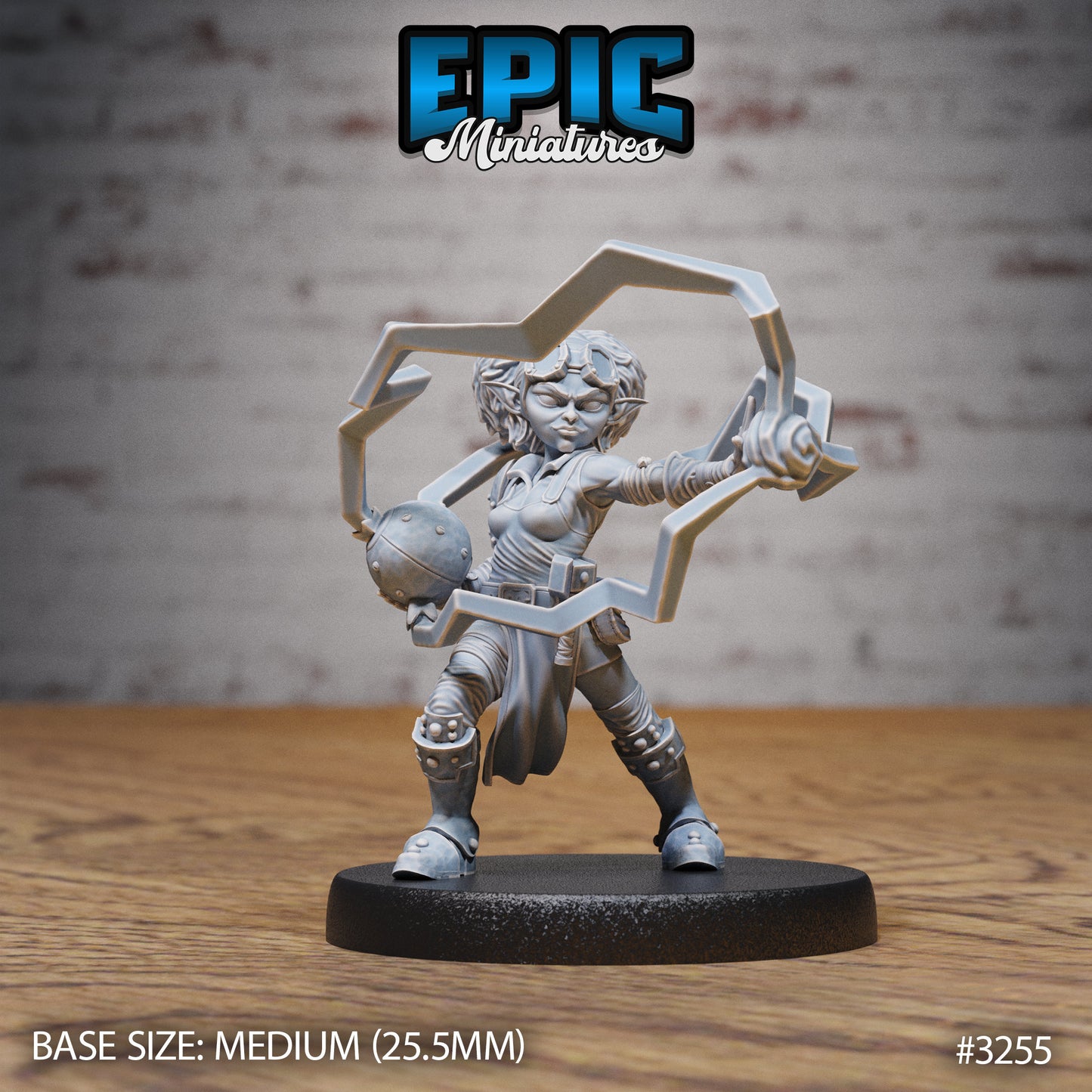 Gnome Tinkerer Femal Series - Epic Miniatures | Gnome | Feminine |Medium
