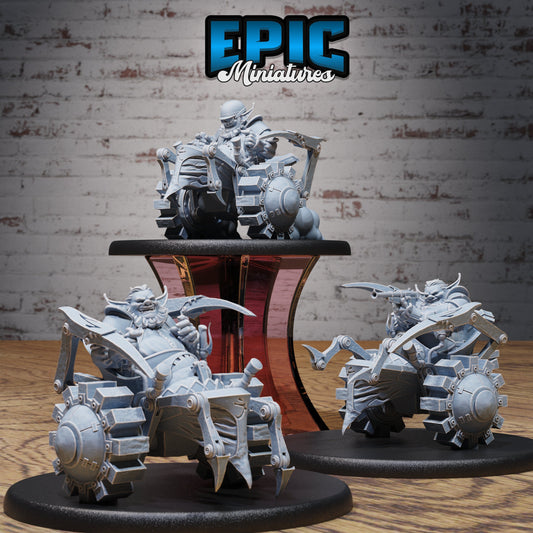 Wheelchair Goblin Series - Epic Miniatures | Construct | Masculine | Weapon | Large