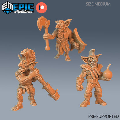 Wicked Goblin Tribe Series - #75 Easter Surprise - Epic Miniatures | Goblins | Masuline | Weapons | Medium